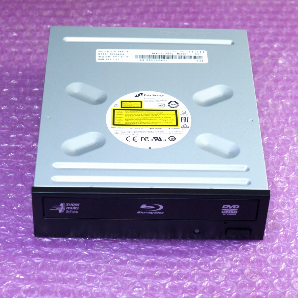 日立-LG ブルーレイドライブ BH16NS58 SATA ブラック ,□ 【公式通販】