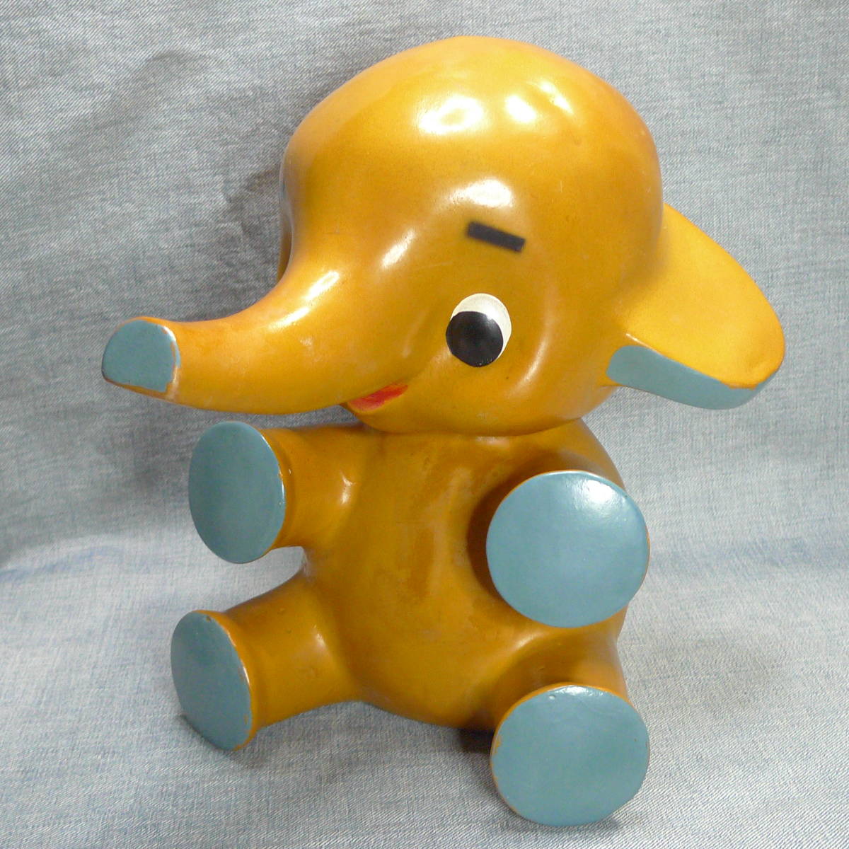 Yahoo!オークション n3460☆【送料無料】サトちゃん ソフビ フィギュア