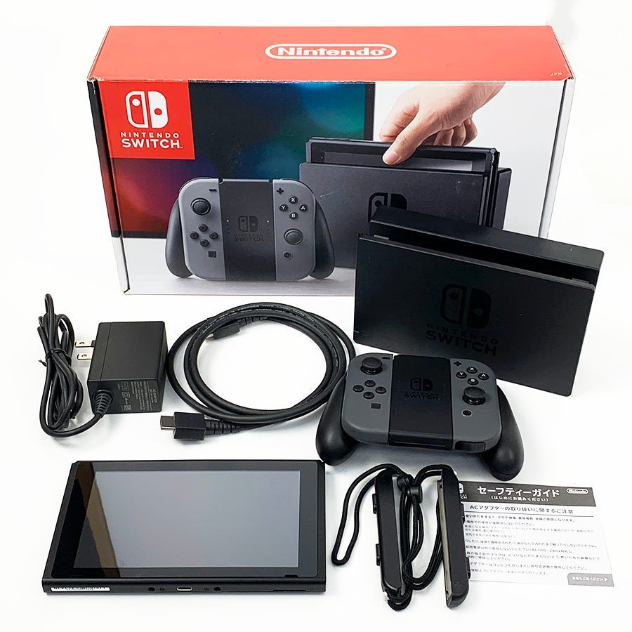 Nintendo Switch 本体 グレー (JPN) 訳あり 【訳あり】Nintendo Switch