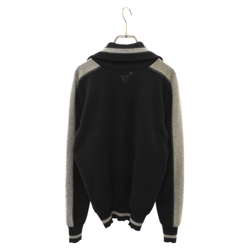 Dior HOMME ディオールオム 05AW HALF ZIP WOOL KNIT 5HH4053487ハーフ