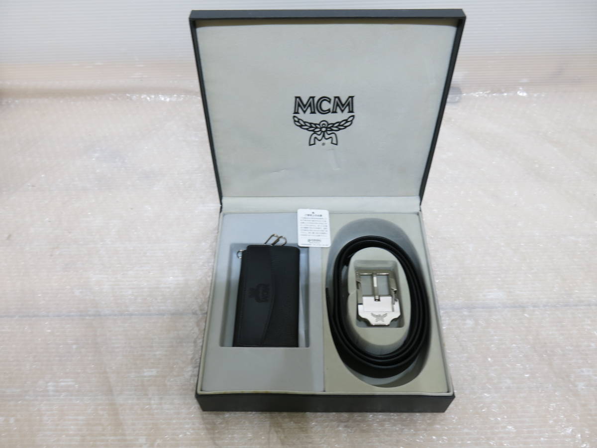 MCM　キーケース　ベルト　2点セット　