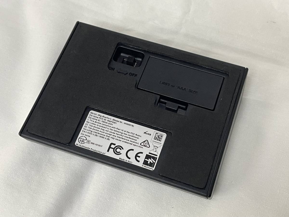 めちゃ便利 足で譜めくり・プレゼンテーションのコントロールにも IK 