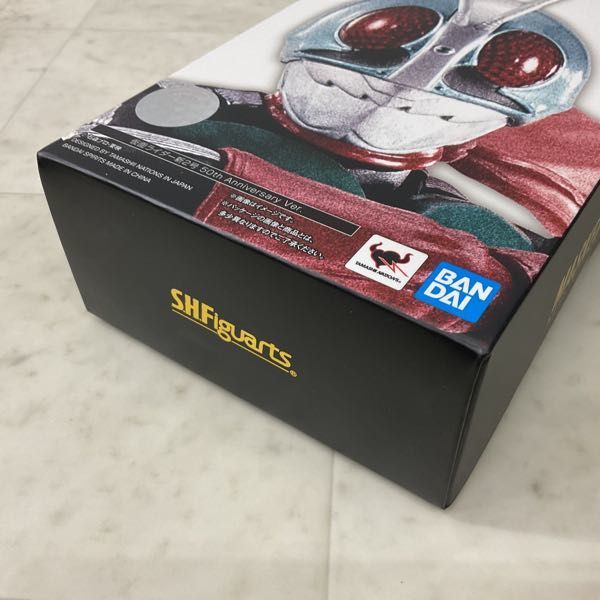 1円〜 未開封 S.H.Figuarts 真骨彫製法 仮面ライダー新2号 50th Anniversary Ver. 真骨彫製法 未開封 1円～
