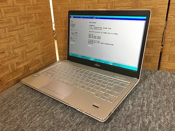 SDG05556SGM 富士通 13.3型 ノートPC FMVS77B1WC Core i5-7200U メモリ