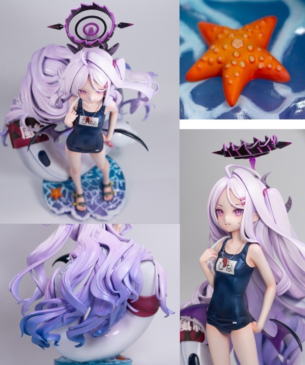 ブルーアーカイブ ガレージキット 針魚工房 ヒナ(水着) wf ガレキ完成品 針魚工房 空崎ヒナ 水着 ブルーアーカイブ …フィギュア