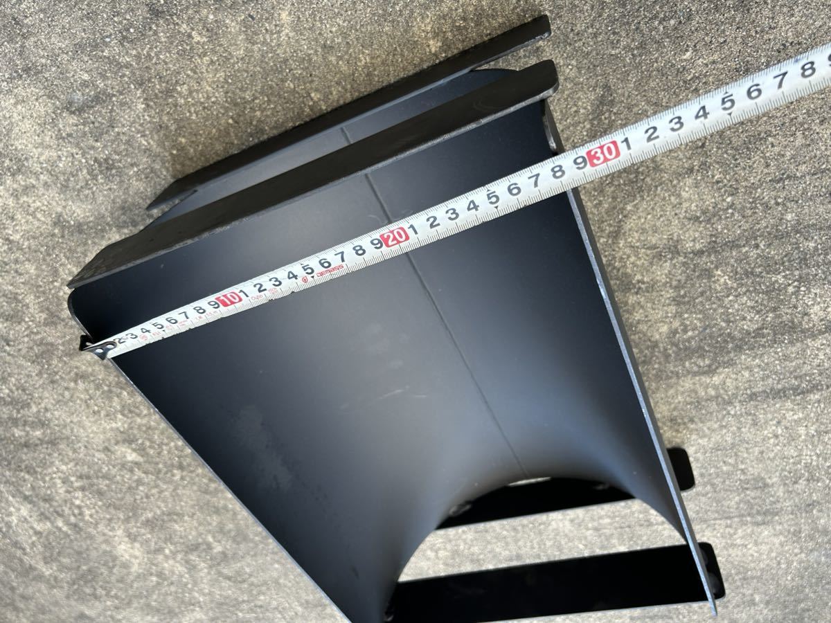 オリジナル焚き火台 鉄製3.2mm 耐熱ブラック 男前キャンプ