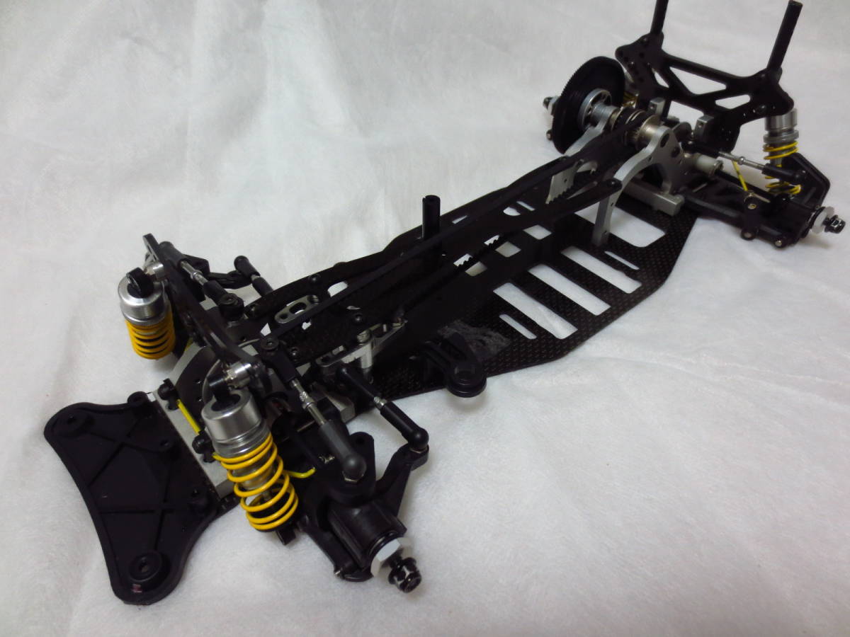 □タミヤ TAMIYA TRF414M バッテリー縦積FRPシャシー付□ タミヤ