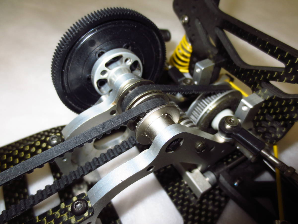 □タミヤ TAMIYA TRF414M バッテリー縦積FRPシャシー付□ タミヤ