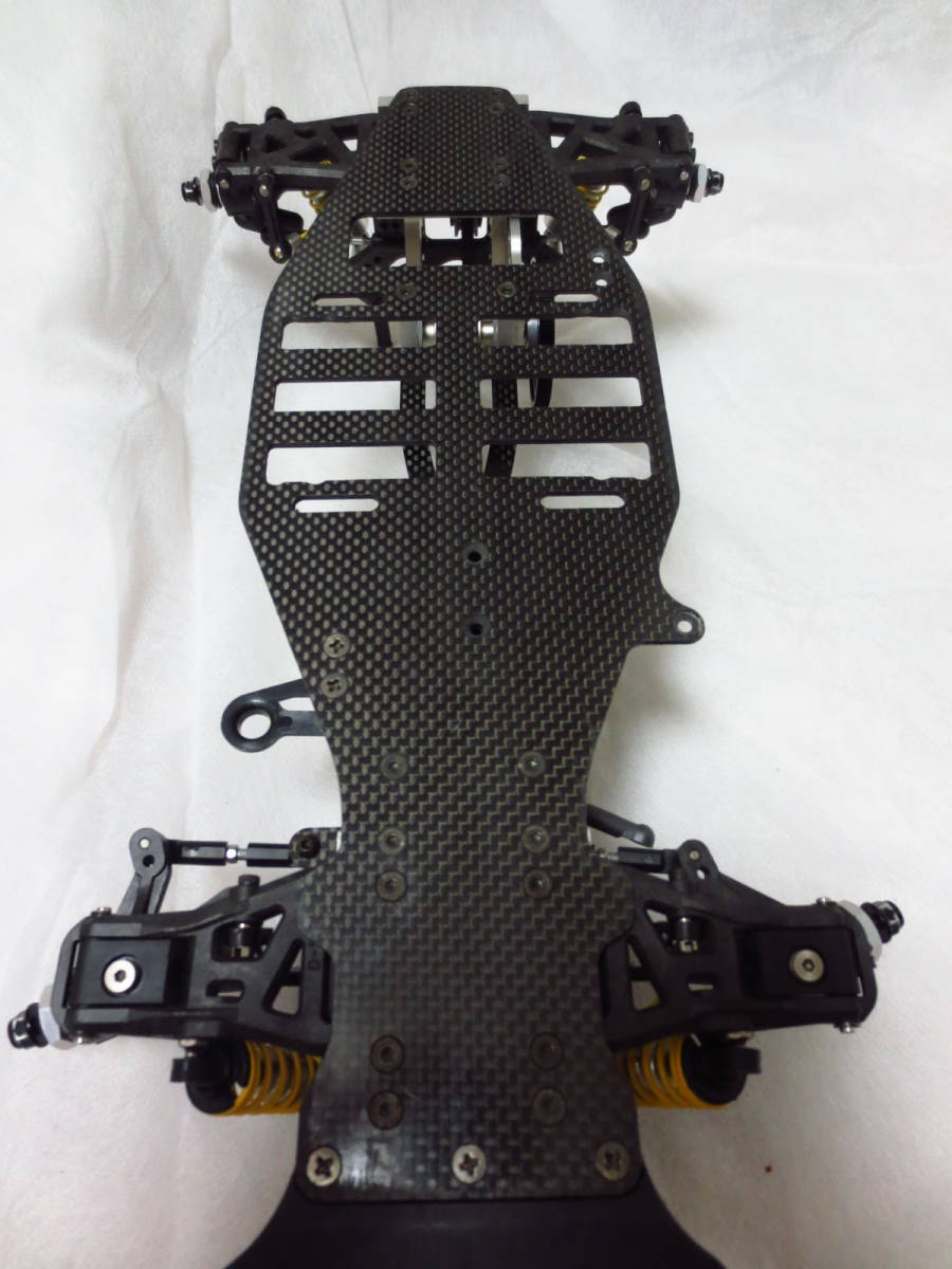 □タミヤ TAMIYA TRF414M バッテリー縦積FRPシャシー付□ タミヤ