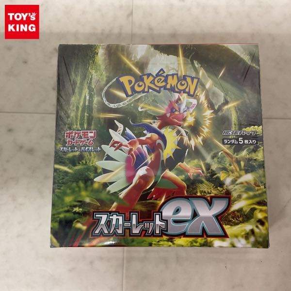1円〜 未開封 ポケモンカード ポケカ スカーレットex 1BOX ポケカ 1円