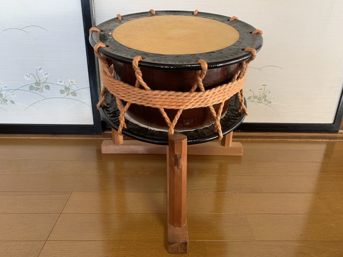 和太鼓 締め太鼓　和楽器 締太鼓 和太鼓 和楽器 締め太鼓 直径 約34.5cm 打楽器 【公式通販】