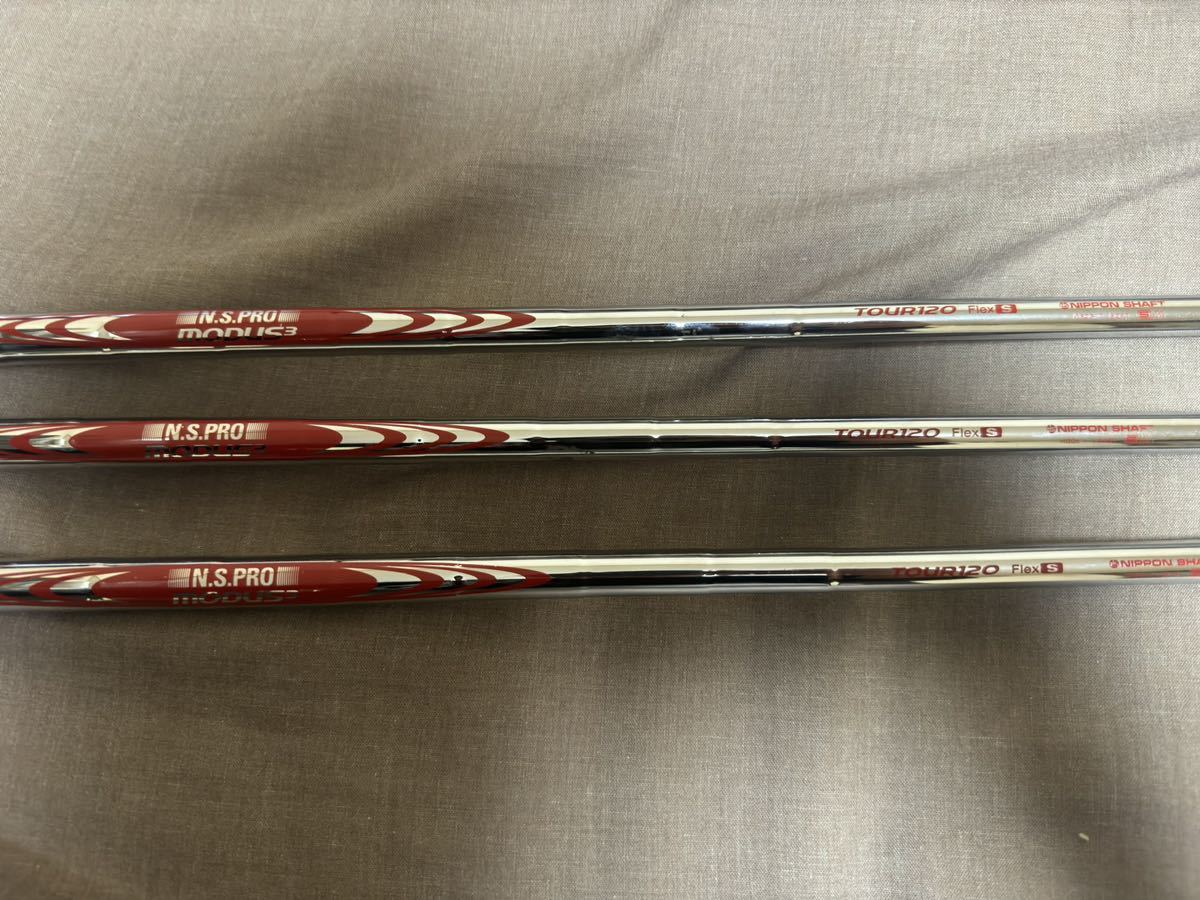 アキラ ウェッジ 3本セット 48° 52° 56° 地クラブ WEDGE モーダス 120s 