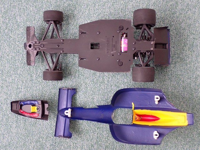 京商 049 ESPO F1 Yahoo LARROUSSE RC Kyosho 1⁄10 エスポラルース90 京