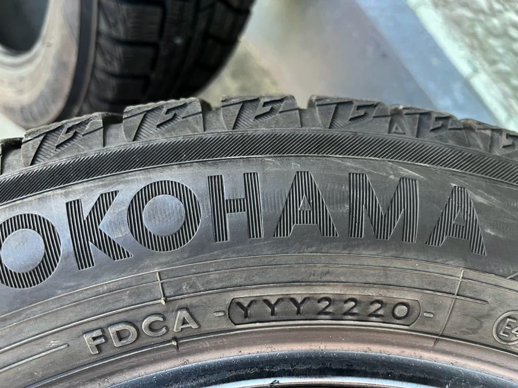 ヨコハマ　アイスガード185/60R15バリ溝！_7