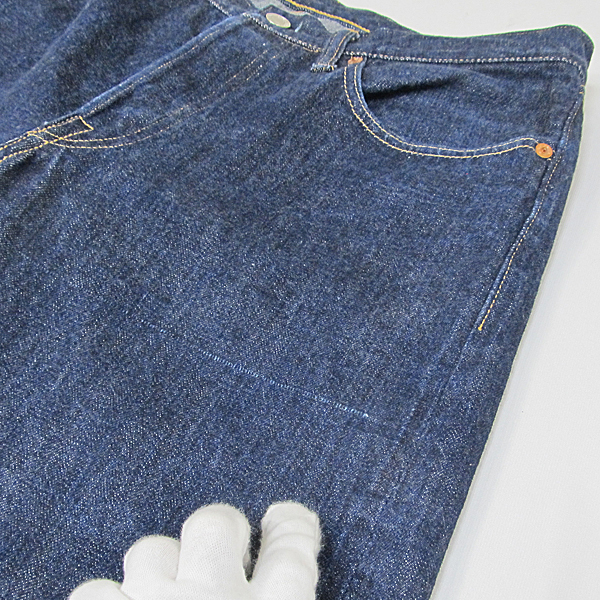 DUBBLE WORKS ダブルワークス Lot332 タイトストレート ジーンズ W33