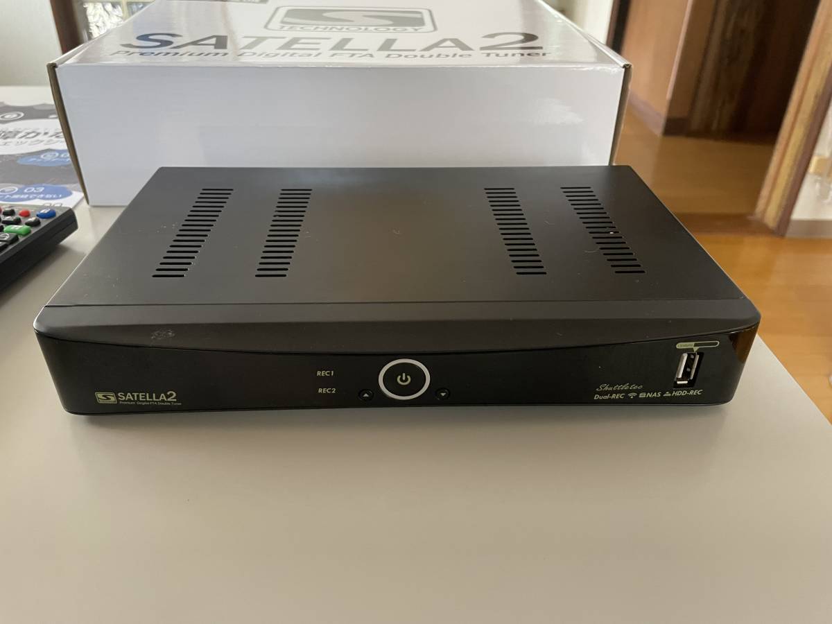 送料無料 サテラ2 SATELLA2 FTA 衛星チューナー 中古訳アリ ジャンク
