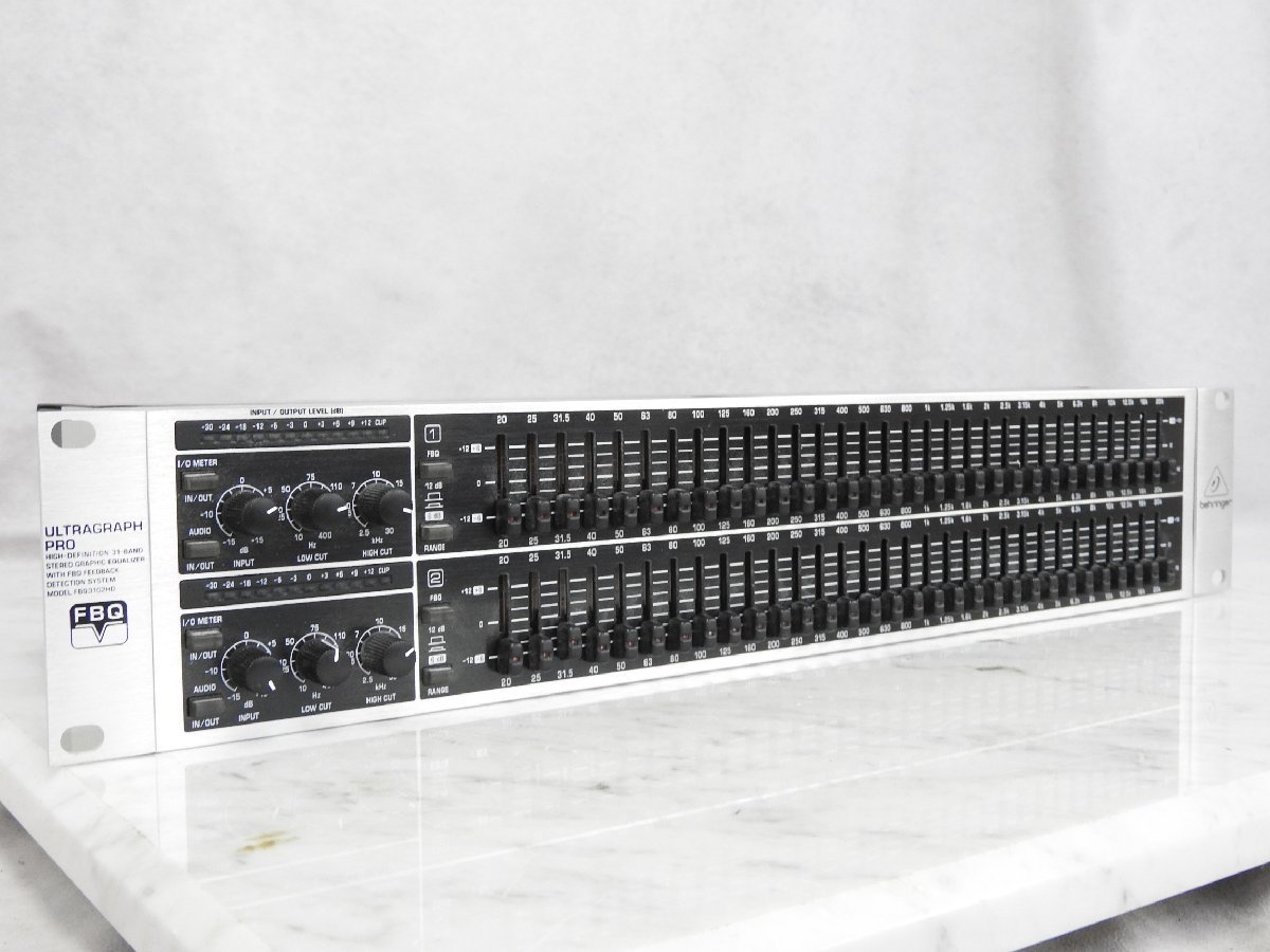 ☆BEHRINGER FBQ3102HD ULTRAGRAPH PRO グラフィックイコライザー☆中古☆