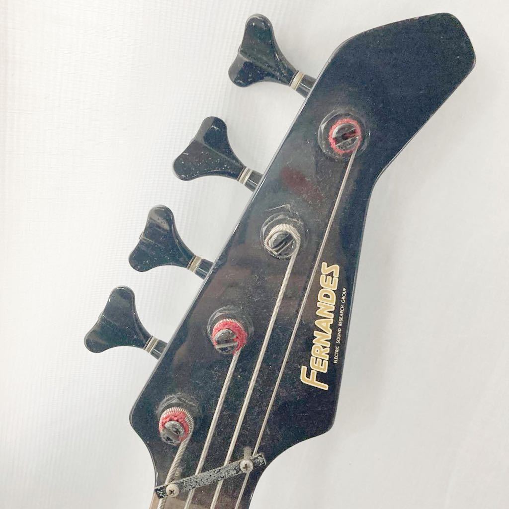 フェルナンデス FERNANDES Revolver エレキベース ソフトケース付き