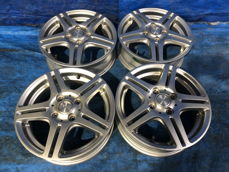 旧車 中古 13インチ 13×4.5J 4穴 ◇社外13インチアルミ(