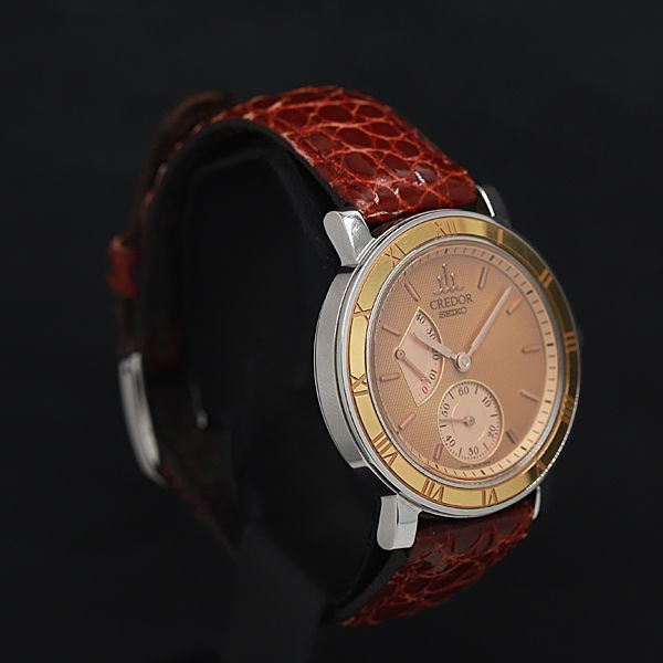 セイコー クレドール 4S79-0020 手巻き 18Kベゼル メカニカル SEIKO