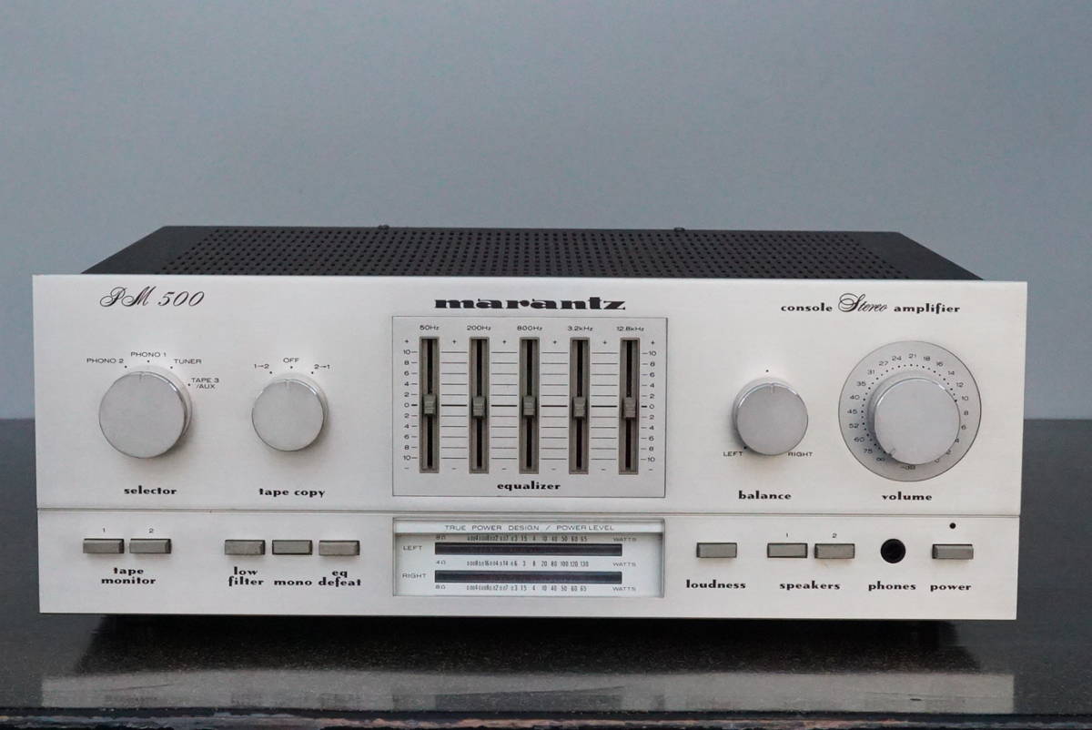 マランツ marantz PM-500 ジャンク品現状渡し　１円スタート