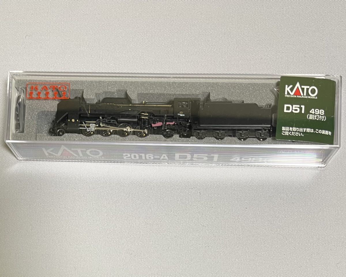 KATO KATO 2016-A D51 498 (副灯付) 2016-A D51 KATO 498（副灯