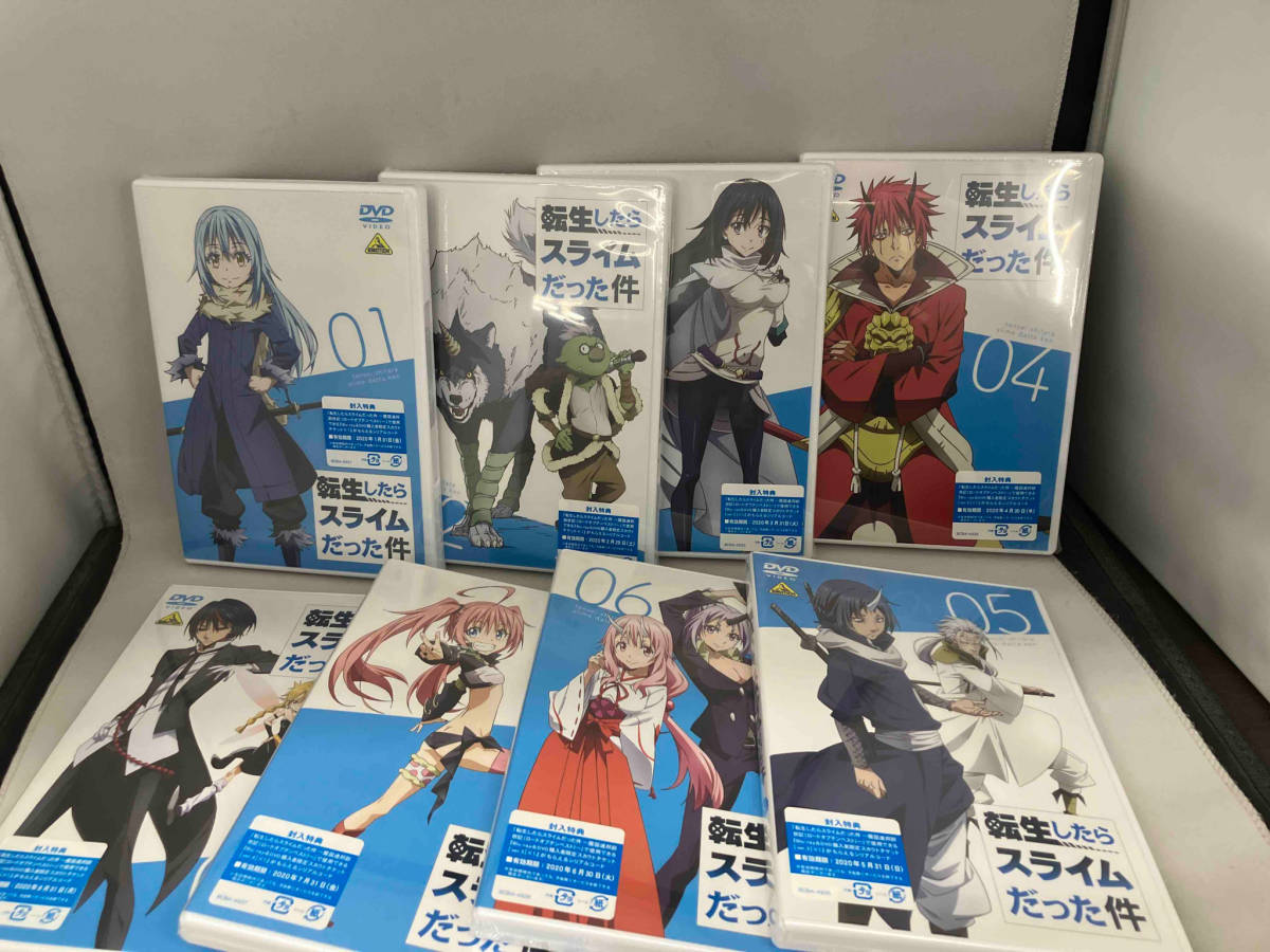 全巻未開封 DVD 【※※※】[全8巻セット]転生したらスライムだった