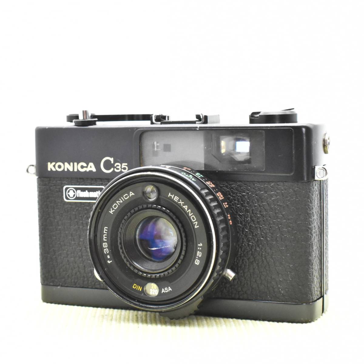 完動品】KONICA C35 コニカ 38mm F2.8 Flash matic レンジ 完動品】KONICA C35 コニカ 38mm F2.8 Flash matic レンジ
