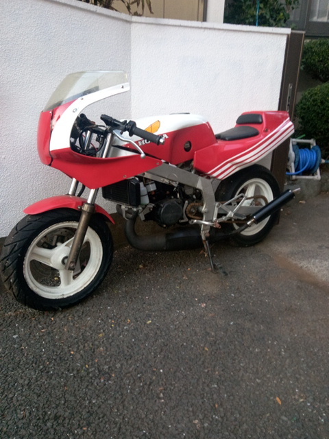NSR50改CR125製作日記 DMR-Japan : 組み付け編 NSR50）by