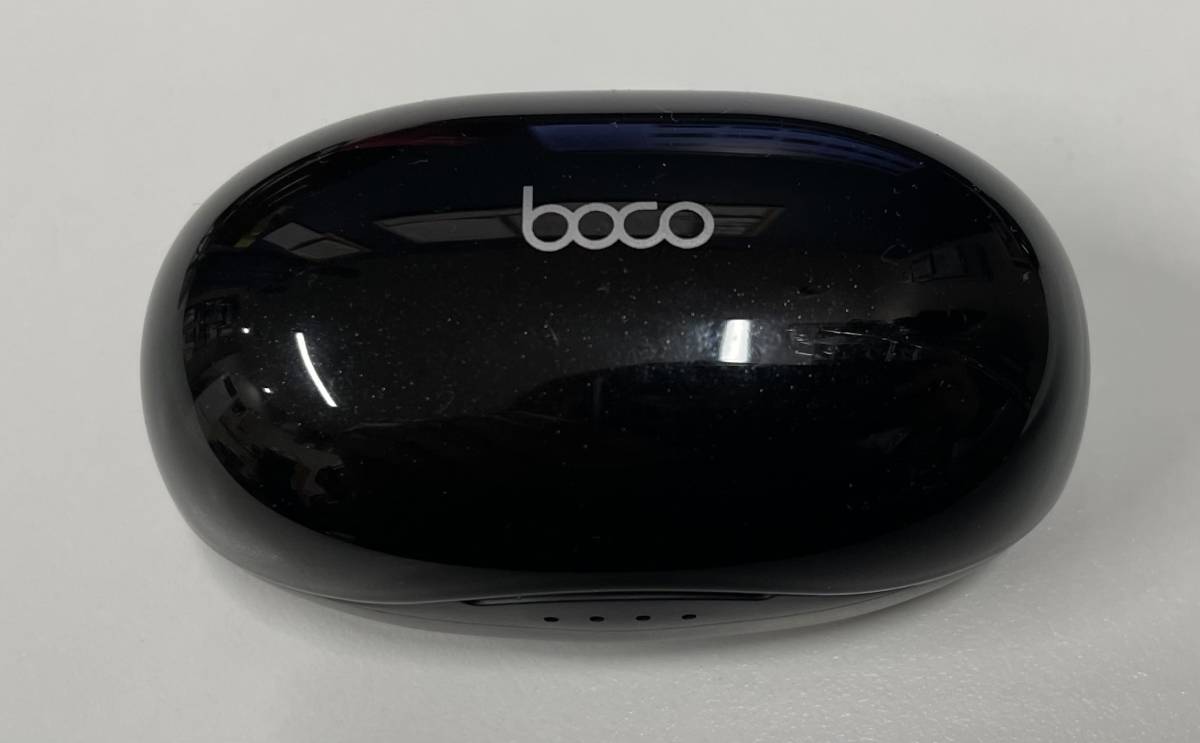 boco ボコ 骨伝導 ワイヤレス イヤホン PEACE SS-1 ブラック 黒 音楽 通電確認済み 注目 99円スタート