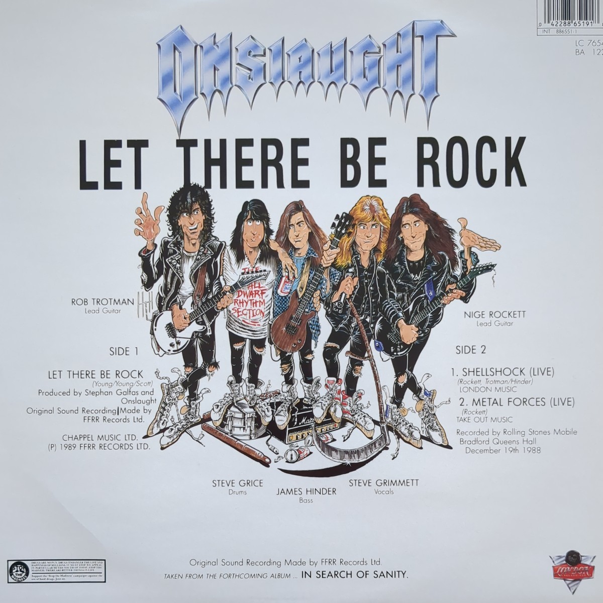 Search In Sanity of - Of Onslaught | – ONSLAUGHT Sanity: ⁄ UK CD 