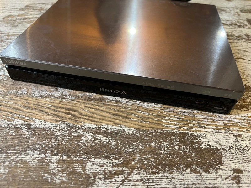 通電/接続確認済 TOSHIBA/東芝 REGZA レグザ ブルーレイディスクPLAYER/WRITER DBP-R500 2013年製 ※リモコン欠品 現状