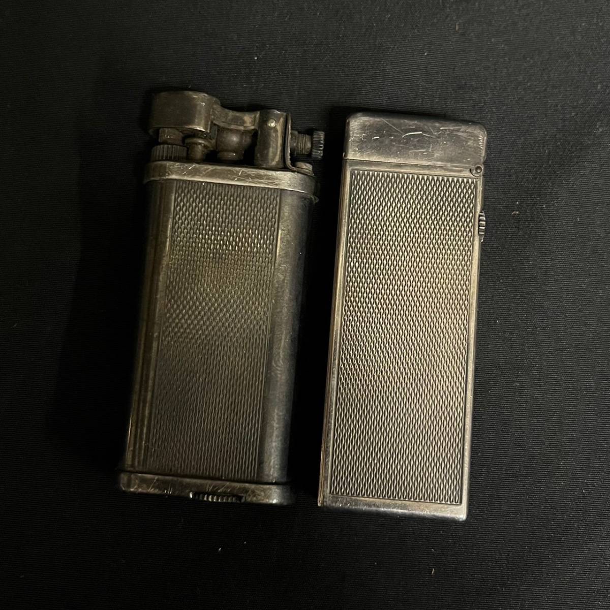 CLK195K dunhill ダンヒル ガスライター シルバーカラー 喫煙具 2個セット