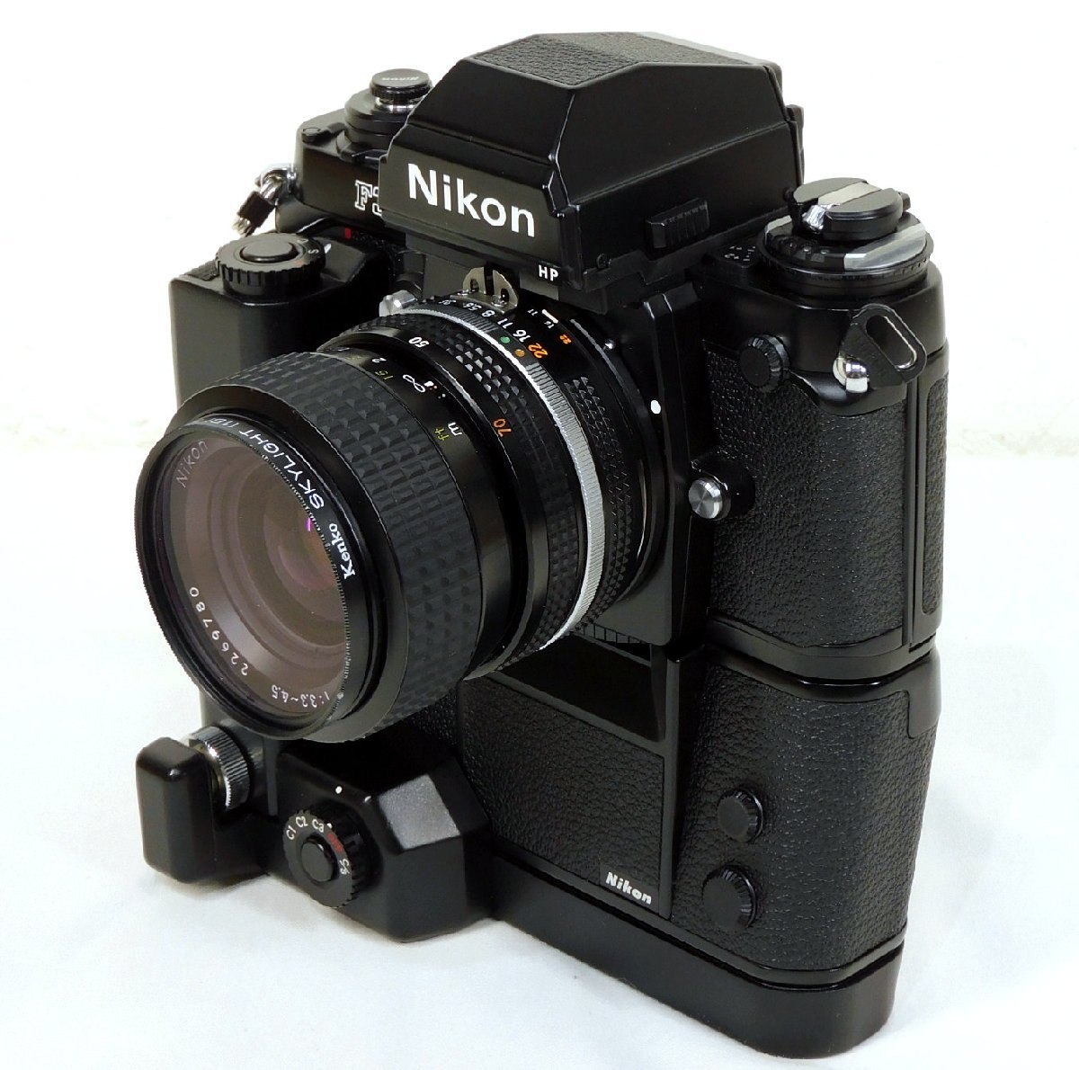 動確 Nikon ニコン F3用 モータードライブ MD-4 取説付 使用説明書