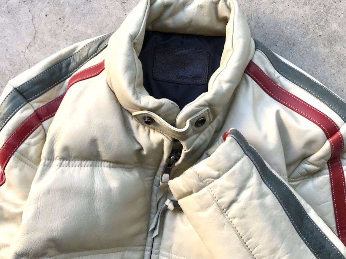 Liugoo Leathers ホースハイド レザーダウンジャケット M リューグー 