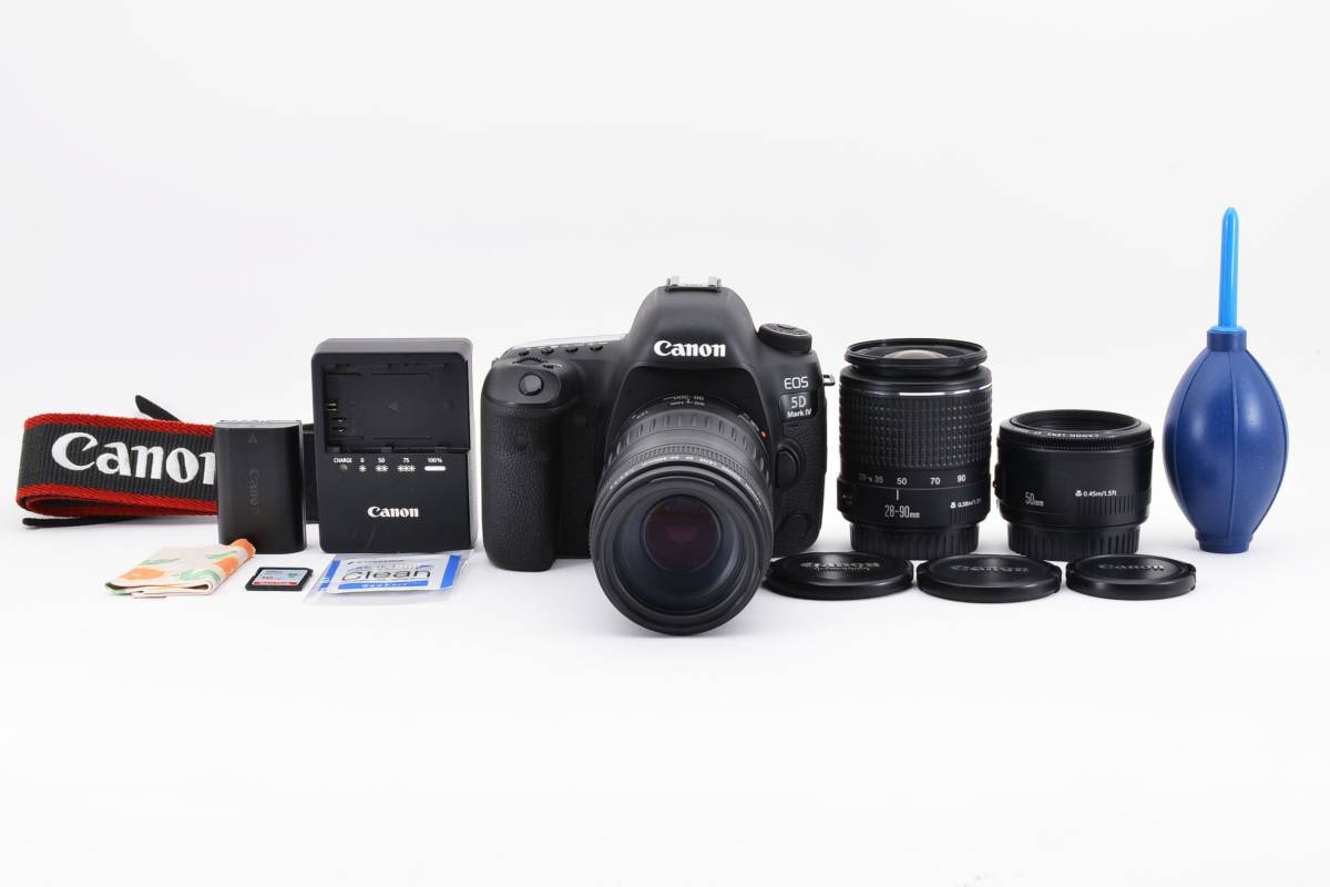 トリプルレンズ Canon キャノン EOS 5D Mark IV #6457 デジタルカメラ