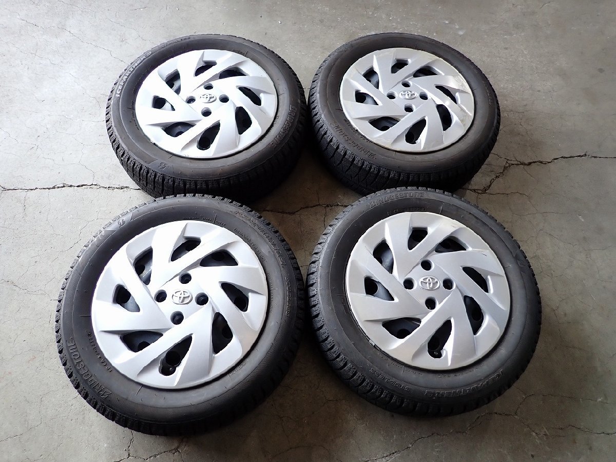 YS4015【送料無料185/60R15】トヨタ純正スチール ヤリス アクア