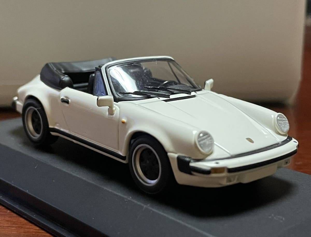 1/43 MINICHAMPS ◇ポルシェ911 カレラ カブリオレ 1983(白) 1⁄43