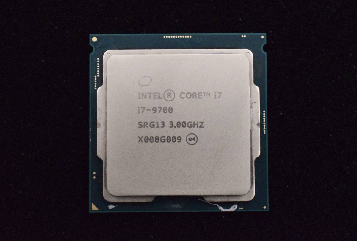 インテル Core i7-9700 3.00GHz SRG13 LGA1151 Intel Core Intel i7