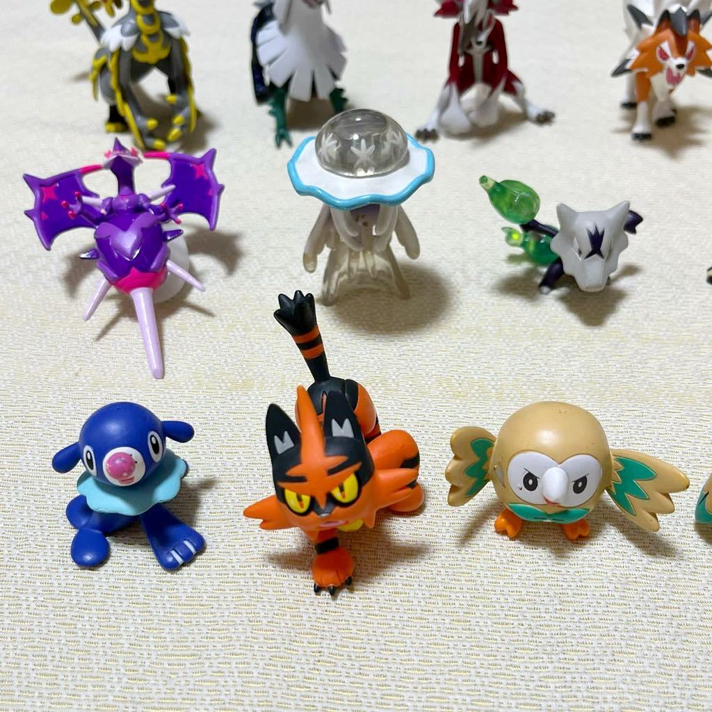 モンコレ アローラ 15体 ガラガラ ウツロイドなど ポケモン フィギュア ポケモン モンコレ15体セットまとめ売り