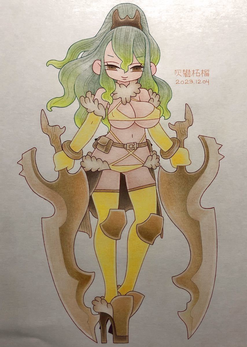 手描きイラスト 色鉛筆画 オーダー商品 手描きイラスト 色鉛筆画