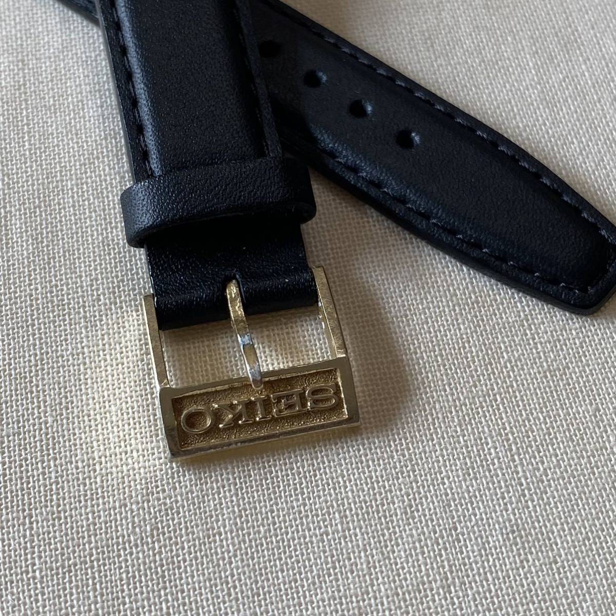 ビンテージ セイコー ゴールド尾錠&セイコー新品ベルトセット Grand Seiko KING Seiko vintage Seiko 10