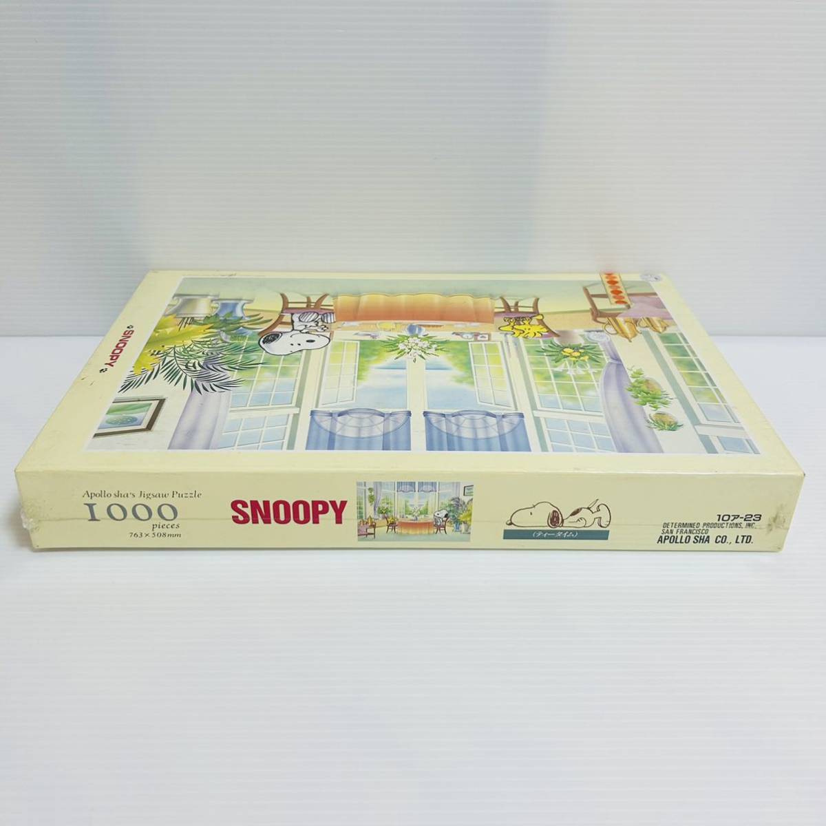 アポロ社 窓辺のティータイム スヌーピー 1000ピース 廃盤稀少レア