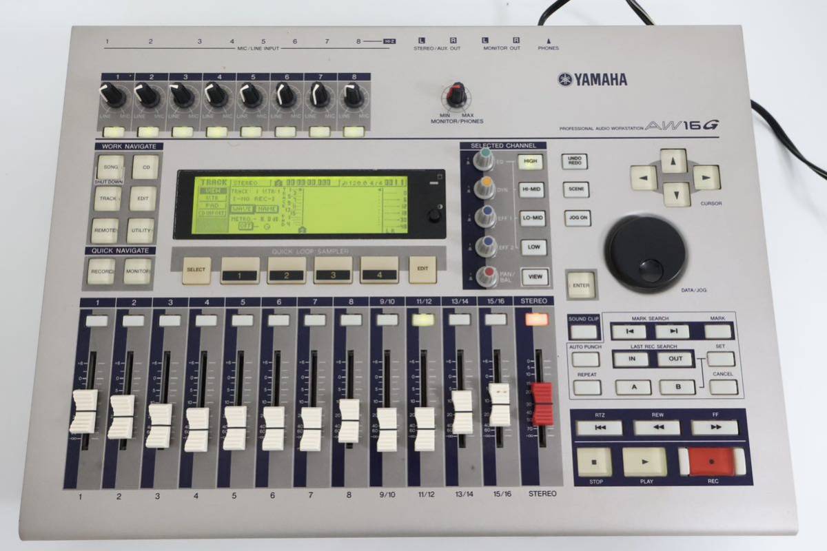 YAMAHA AW16G マルチトラックレコーダー ヤマハ MTR AUDIO WORKSTATION