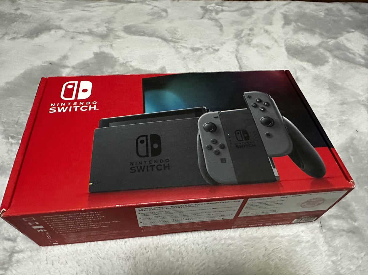 新型ニンテンドースイッチ Nintendo Switch グレー 新モデル グレー