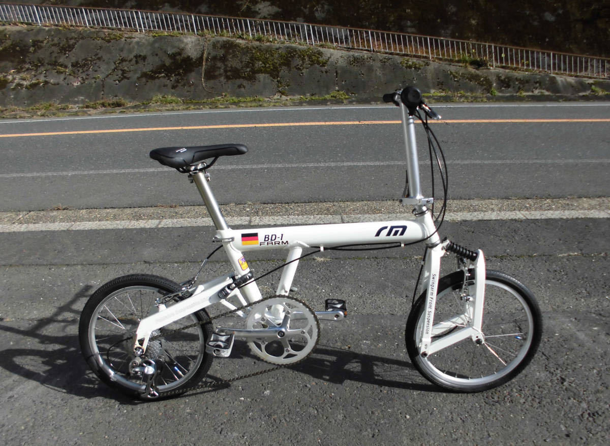 BD-1 rm 18インチ 折り畳み　8s　ミニベロ 1円～rm BD-1 FARM 折り畳み自転車 MTB 8速 18インチ ミニベロ 小径車