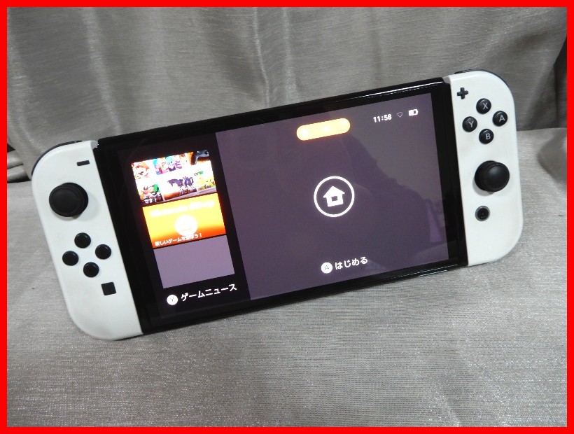 訳アリ Nintendo Switch 有機ELモデル HEG-001 Joy-Con ホワイト