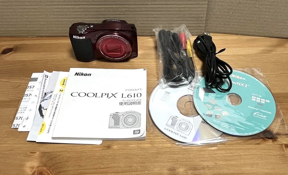 Nikon COOLPIX L610 デジタルカメラ 訳あり 動作品 単3電池 Nikon COOLPIX L610 デジタルカメラ 訳あり 動作品 単3電池 - メルカリ