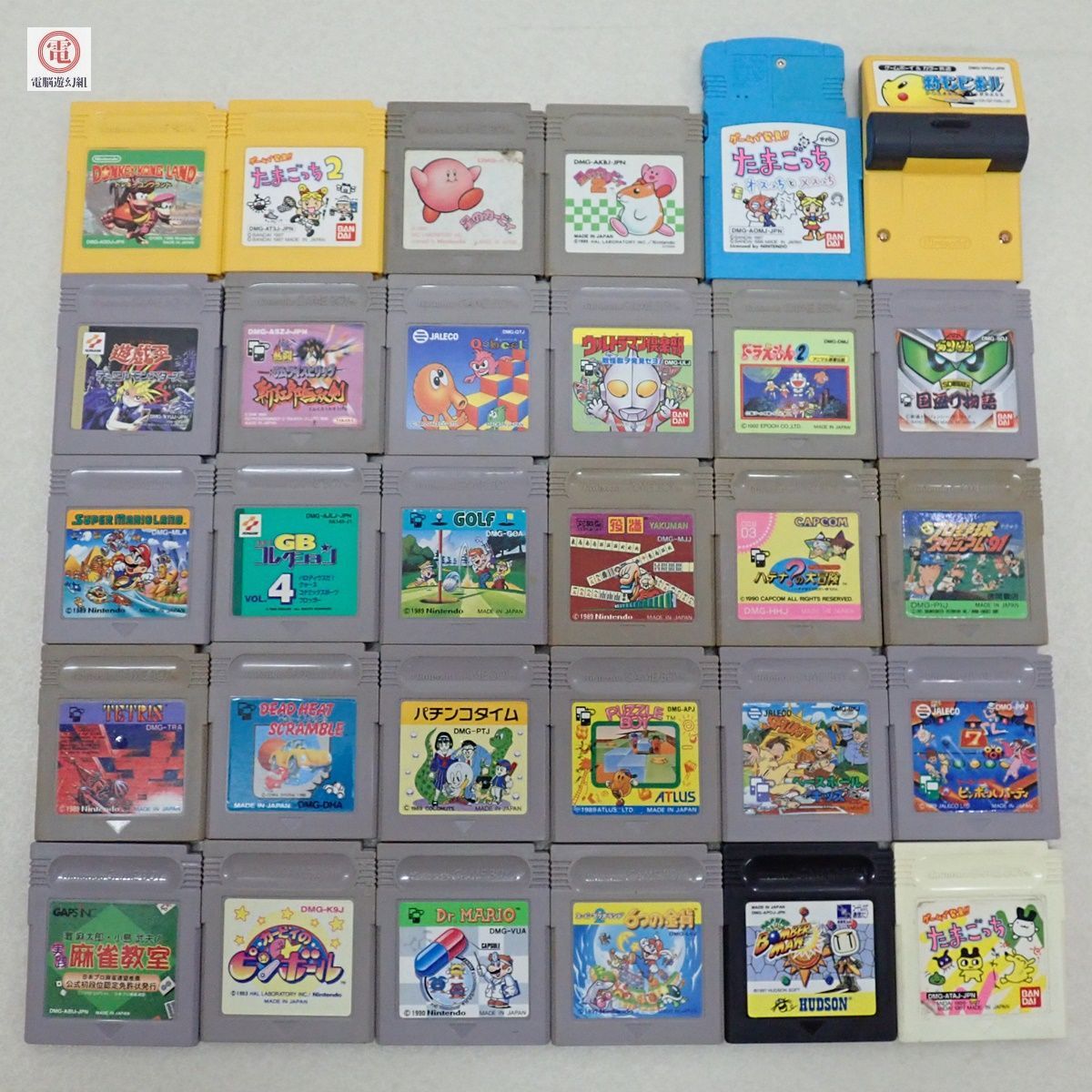 ※ソフトのみ GB ゲームボーイ ポケモンピンボール/星のカービィ/TETRIS/スーパーマリオランド/遊戯王 等 まとめて30本セット【10