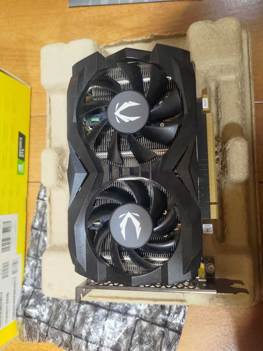 ZOTAC GAMING GEFORCE GTX 1660 SUPER 6GB 192BIT GDDR6 動作品 ゲーム